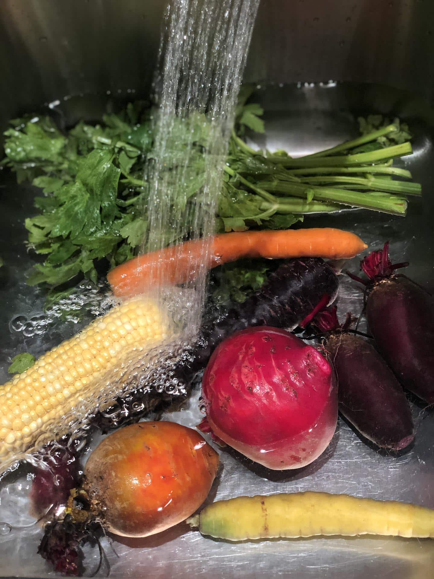 desinfection nettoyage fruits legumes